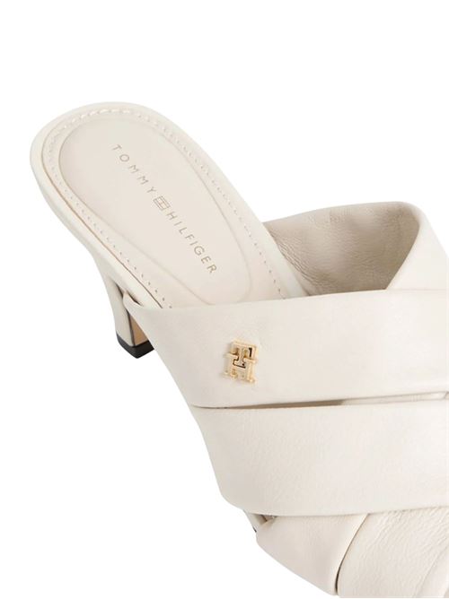 Mules in pelle con tacco Tommy Hilfiger | FW0FW09278ACI